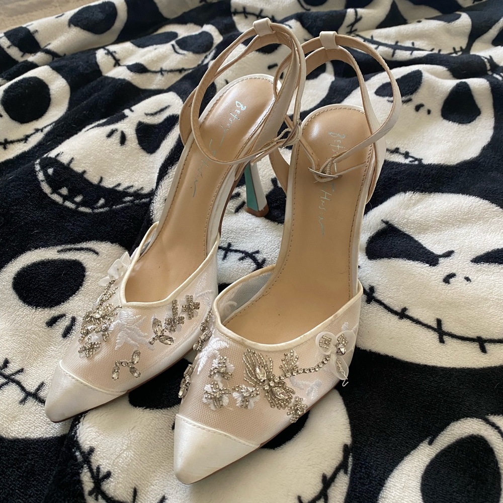 Betsy Johnson Bridal Heels